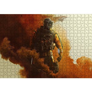 Rainbow 6 Siege Operation Chimera Lion Puzzle Yapboz Mdf Ahşap 500 Parça