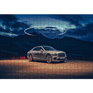 Bentley Ve Karanlık Dağlar Puzzle Yapboz Mdf Ahşap 500 Parça