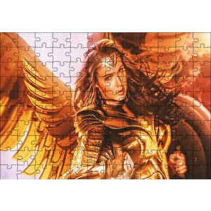 Wonder Woman Puzzle Yapboz Mdf Ahşap 120 Parça