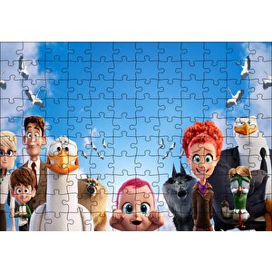 Leylekler Filmi Tam Kadro Puzzle Yapboz Mdf Ahşap 120 Parça