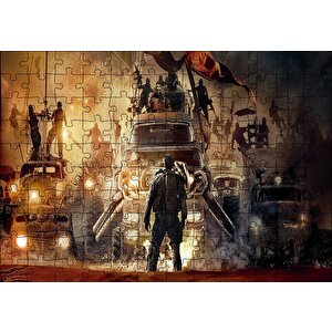 Mad Max Fury Road Kompozisyon Puzzle Yapboz Mdf Ahşap 120 Parça