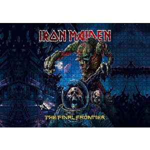 Iron Maiden The Final Frontier Puzzle Yapboz Mdf Ahşap 1000 Parça