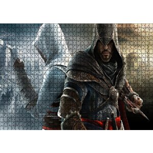 Assassins Creed Revelations Suikastçiler İstanbul'da Puzzle Yapboz Mdf Ahşap 1000 Parça