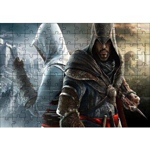 Assassins Creed Revelations Suikastçiler İstanbul'da Puzzle Yapboz Mdf Ahşap 120 Parça