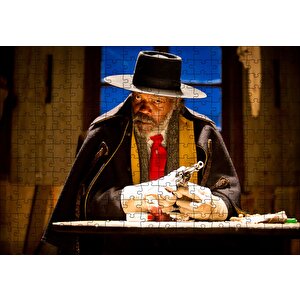 Nefret Sekizlisi Samuel L Jackson Puzzle Yapboz Mdf Ahşap 255 Parça