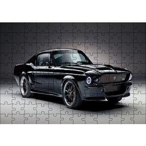 Ford Mustang Puzzle Yapboz Mdf Ahşap 120 Parça