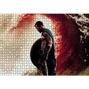 Cakapuzzle  300 Spartalı Savaşçı Ve Kan Denizi Puzzle Yapboz Mdf Ahşap