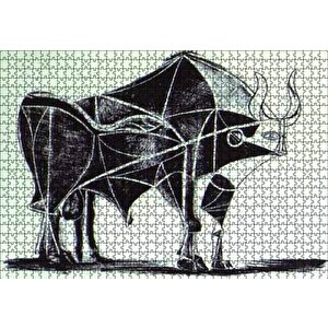 Le Taureau Puzzle Yapboz Mdf Ahşap 1000 Parça