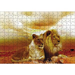 Cakapuzzle  Hayat Arkadaşları Puzzle Yapboz Mdf Ahşap