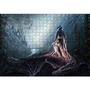 Fantastik Diyar Ve Savaşçı Puzzle Yapboz Mdf Ahşap 500 Parça