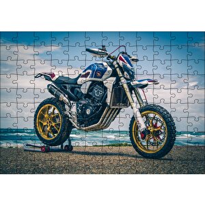 Honda Cb 1000 R Motorsiklet Puzzle Yapboz Mdf Ahşap 120 Parça