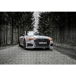 Audi A6 3.0 Tdi Avant Puzzle Yapboz Mdf Ahşap 500 Parça