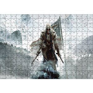 Assassins Creed 3 Karlı Tepeler Puzzle Yapboz Mdf Ahşap 255 Parça