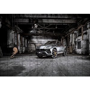 Lamborghini Urus Puzzle Yapboz Mdf Ahşap 120 Parça