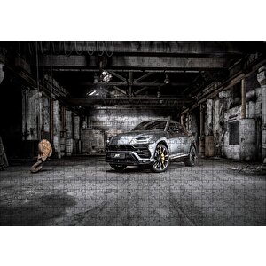 Lamborghini Urus Puzzle Yapboz Mdf Ahşap 500 Parça