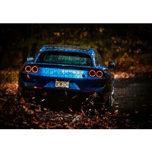 Ferrari Gtc4 Lusso Puzzle Yapboz Mdf Ahşap 1000 Parça