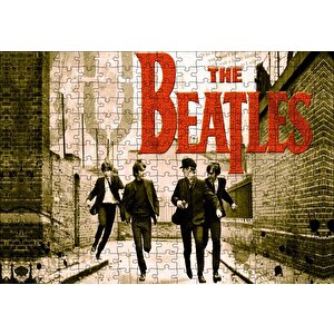 The Beatles Afiş Puzzle Yapboz Mdf Ahşap 255 Parça