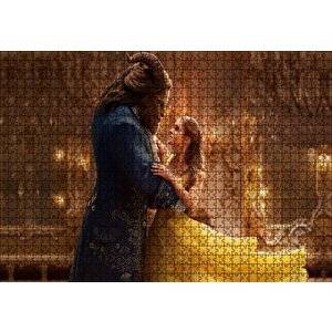 Güzel Ve Çirkin Dans Sahnesi Puzzle Yapboz Mdf Ahşap 1000 Parça