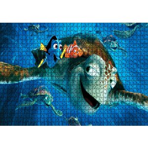 Finding Dory Kaplumbağalar Puzzle Yapboz Mdf Ahşap 1000 Parça