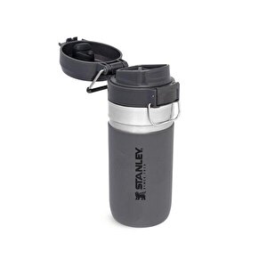 Stanley The Quick Flip  0.47 Lt Paslanmaz Charcoal Çelik Soğuk Su Termosu