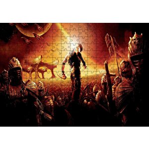 The Chronicles Of Riddick 2004 Görsel Puzzle Yapboz Mdf Ahşap 255 Parça