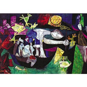 Fishing At Antibes1939 By Pablo Picasso Puzzle Yapboz Mdf Ahşap 120 Parça