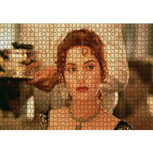 Titanic Rose Puzzle Yapboz Mdf Ahşap 1000 Parça