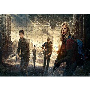 5.dalga Chloe Moretz Puzzle Yapboz Mdf Ahşap 255 Parça