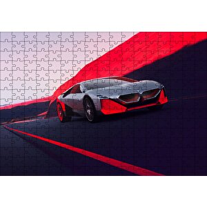 Bmw Vision M Next Hybrid Car Puzzle Yapboz Mdf Ahşap 255 Parça