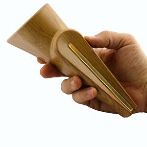 Nota Mobilya Kanepe Sehpa Tv Ünitesi Koltuk Ayağı Baza Ayakları Ahşap Desenli Kahverengi Ceviz 19 Cm