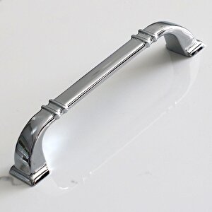 Roma 128 Mm Krom Renk Kulp Metal Mobilya Çekmece Dolap Kapak Mutfak Kulpları Kulbu Dolabı Kulpu
