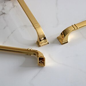 Roma 224 Mm Gold Altın Kulp Metal Mobilya Mutfak Çekmece Dolap Kapak Dolabı Kulpları Kulbu Kulpu