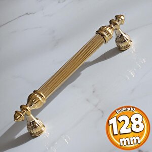 Şah 128 Mm Gold Altın Kulp Metal Mobilya Çekmece Dolap Kapak Mutfak Kulbu Kulpları Dolabı Kulpu