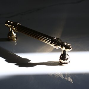 Şah 128 Mm Gold Altın Kulp Metal Mobilya Çekmece Dolap Kapak Mutfak Kulbu Kulpları Dolabı Kulpu
