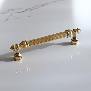 Şah 128 Mm Gold Altın Kulp Metal Mobilya Çekmece Dolap Kapak Mutfak Kulbu Kulpları Dolabı Kulpu