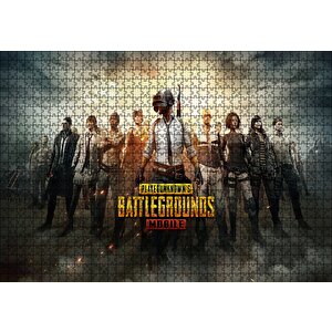 Pubg Poster Puzzle Yapboz Mdf Ahşap 1000 Parça