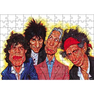 Rolling Solist Karikatür Çizim Puzzle Yapboz Mdf Ahşap 120 Parça