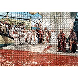Yul Brynner Mısır Kan Denizi Puzzle Yapboz Mdf Ahşap 1000 Parça