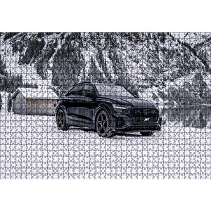 Audi Sq8 Tdi Puzzle Yapboz Mdf Ahşap 1000 Parça