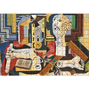 Studio Plaster Head1925 By Pablo Picasso Puzzle Yapboz Mdf Ahşap 255 Parça