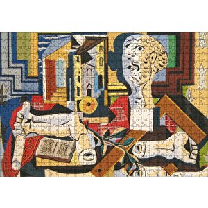 Studio Plaster Head1925 By Pablo Picasso Puzzle Yapboz Mdf Ahşap 500 Parça