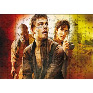 Kanlı Elmas Leo Ve Jennifer Afiş Puzzle Yapboz Mdf Ahşap 120 Parça