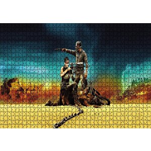 Mad Max Fury Road Imperator Görseli Puzzle Yapboz Mdf Ahşap 1000 Parça