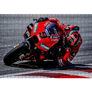 Ducati Corse Moto Gp Danilo Petrucci Puzzle Yapboz Mdf Ahşap 500 Parça