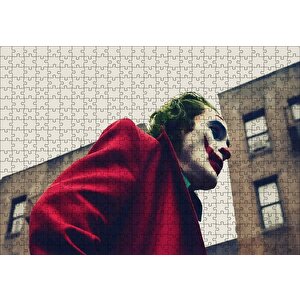 Joker Aşağıdan Görünüş Puzzle Yapboz Mdf Ahşap 500 Parça