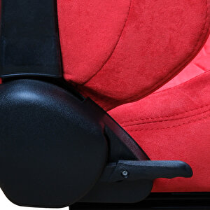 Spor Koltuk Recaro Model Alcantara Kırmızı 1 Takım 2 Adet
