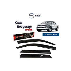Vw Amarok Mugen Tip Cam Rüzgarlık Sunplex Uyumlu
