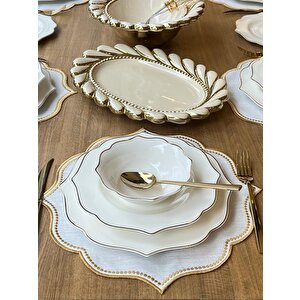 Yemek Takımı Negro Gold 77 Parça 6 Kişilik