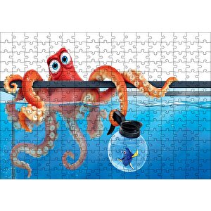 Finding Dory Ahtapot Puzzle Yapboz Mdf Ahşap 255 Parça
