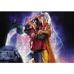 Cakapuzzle  Geleceğe Dönüş Puzzle Yapboz Mdf Ahşap